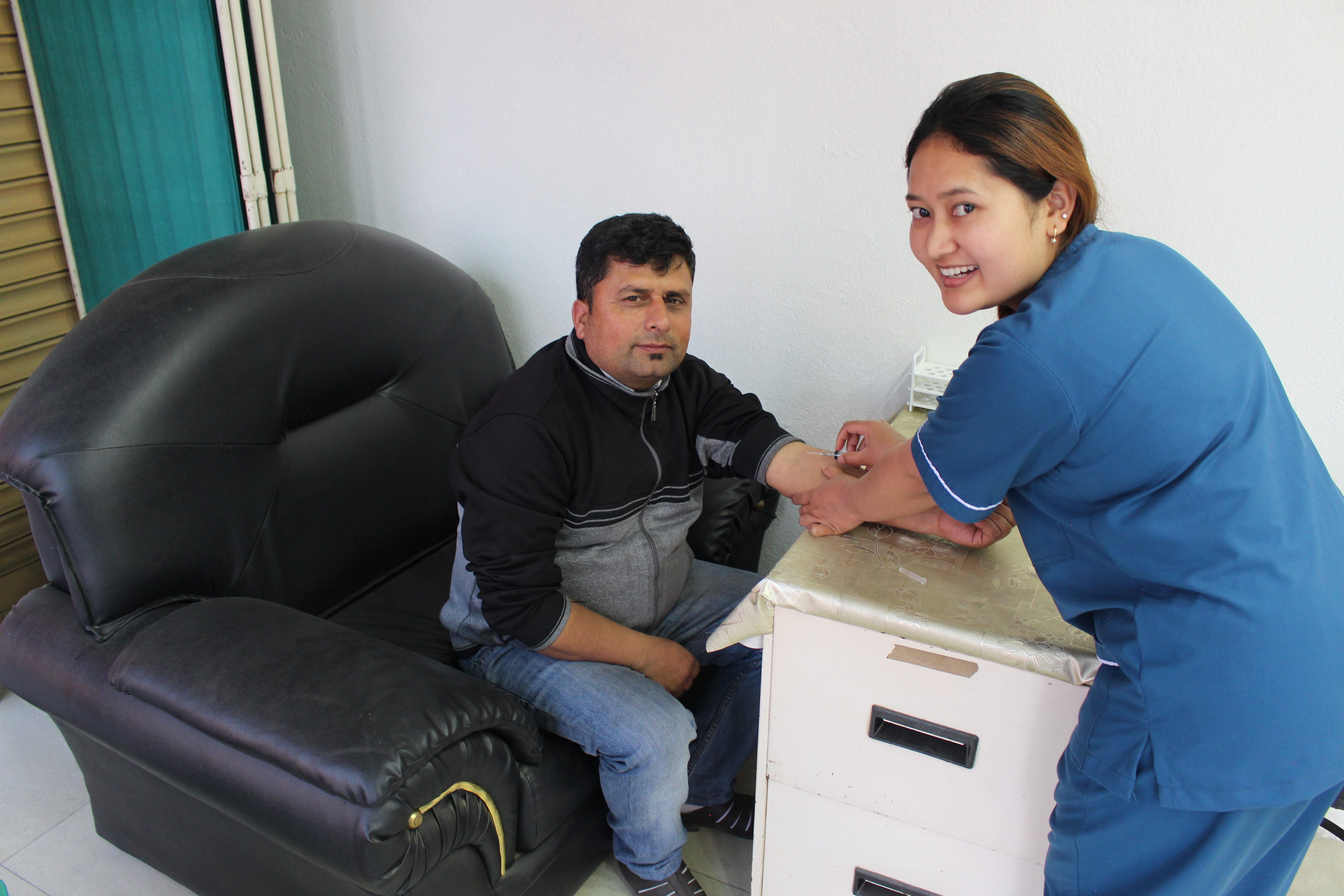 <p>Happy Patient at Subhekta Polyclinic</p>